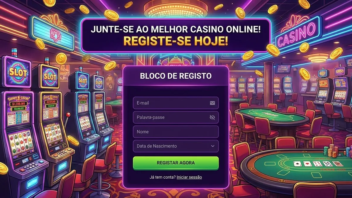 Registo com bónus